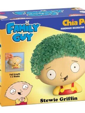 New Chia Pet = Family Guy , Stewie Griffin